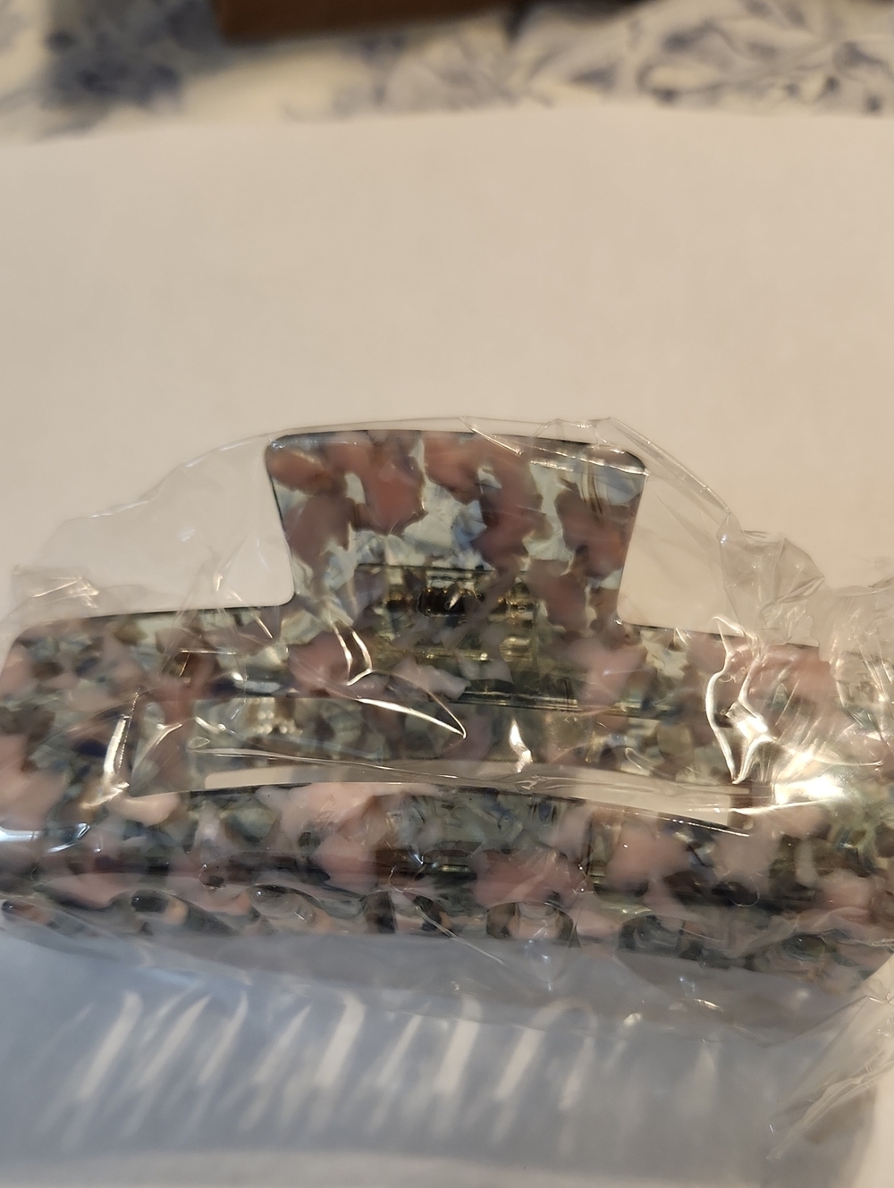 NWOT Acetate Hair Clip 4 inches